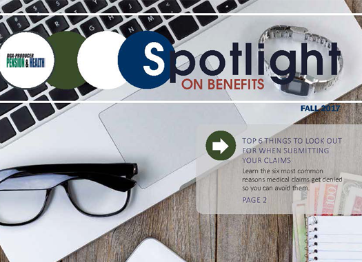 Fall 2017 Spotlight on Benefits Newsletter Available Now