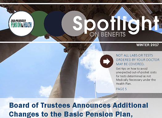 Winter 2017 Issue of Spotlight on Benefits Available Now