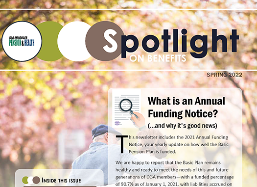 Spring 2022 Spotlight on Benefits Newsletter Now Available