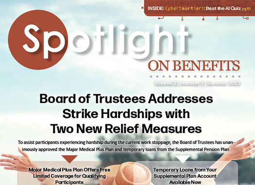 Summer 2023 Spotlight on Benefits Newsletter Now Available